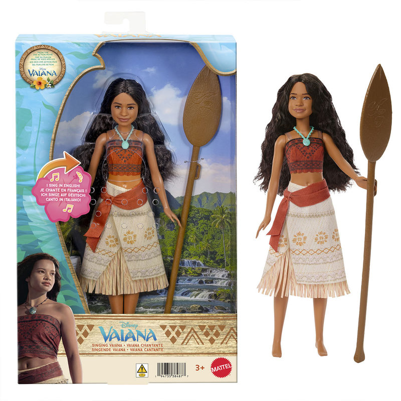 Mattel Toy Barbie - stokta orijinal Barbie Moana Şarkı Söyleyen
