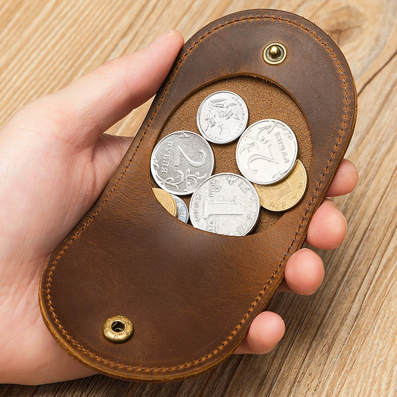 Kids Education Money - Kadın Küçük Hakiki Deri Bozuk Para