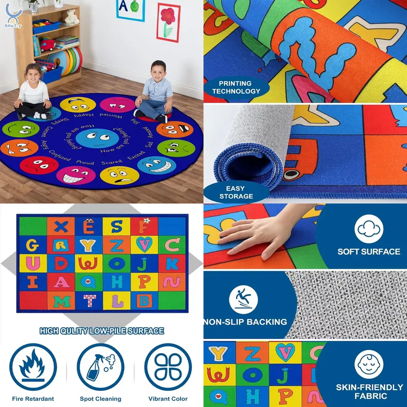 Kids Education Group - 2026 Erken Öğrenme Yumuşak Kaymaz Sınıf