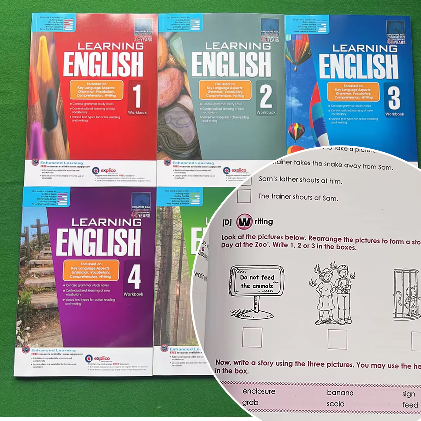 1 Kitap Sap Eğitim 1-6. Sınıf  - Kids Education In Singapore incelemesi ve fiyatı
