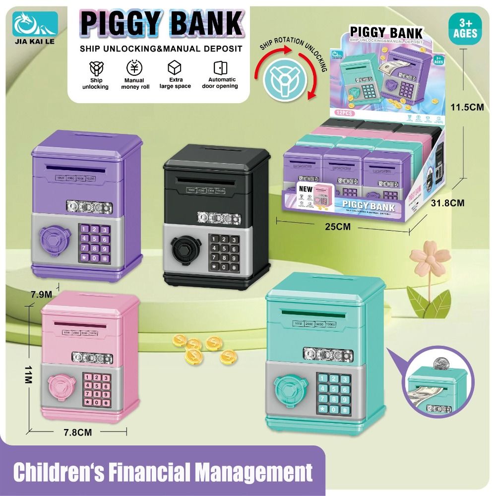 Şifreli Çocuk Oyuncak Kumbara  - Kids Education Money incelemesi ve fiyatı