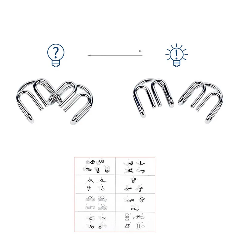 8 adet/takım Metal Montessori  - Game Educational For Kids Free incelemesi ve fiyatı