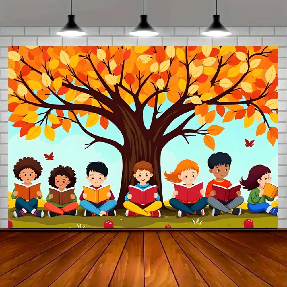Dünya Sonbahar Okuma Günü Part - Background For Kids Education incelemesi ve fiyatı